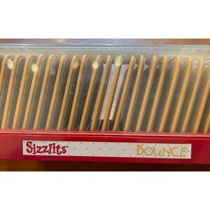 Gently Used Sizzix Sizzlits Bounce Alphabet Die Set